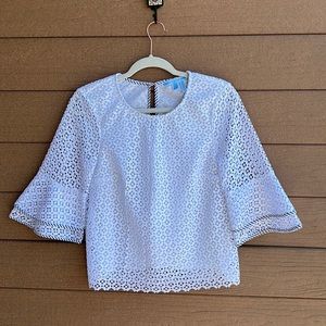 Draper James | Eyelet Blouse | 4